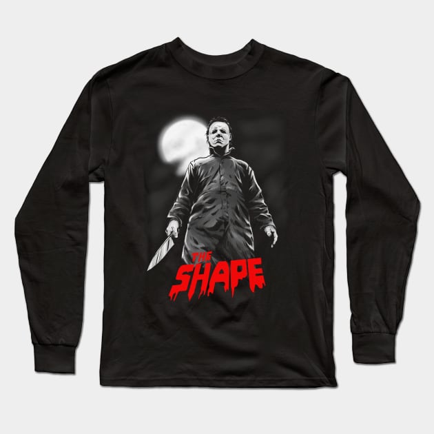 The Shape Long Sleeve T-Shirt by ActiveNerd